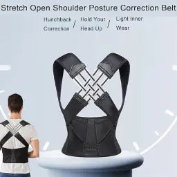 Adjustable Back Posture Corrector/ Slouching Relieve Pain Belt Women Men